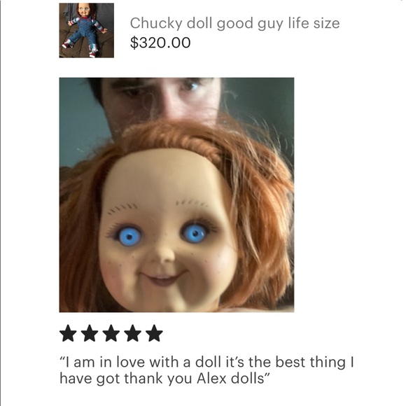 chucky doll good guy life size 30" inch tall - Picture 7 of 7